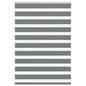 vidaXL Store zèbre gris foncé largeur du tissu 90,9 cm polyester