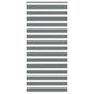 vidaXL Store zèbre gris foncé largeur du tissu 100,9 cm polyester