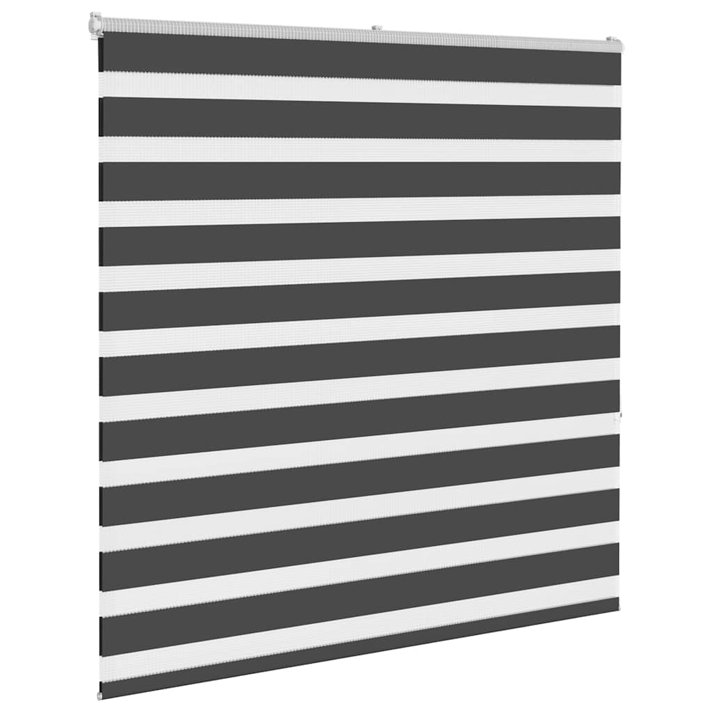 vidaXL Store zèbre noir 145x150 cm largeur du tissu 140,9 cm polyester