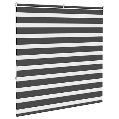 vidaXL Store zèbre noir 145x150 cm largeur du tissu 140,9 cm polyester