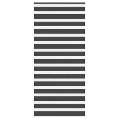 vidaXL Store zèbre noir 105x230 cm largeur du tissu 100,9 cm polyester