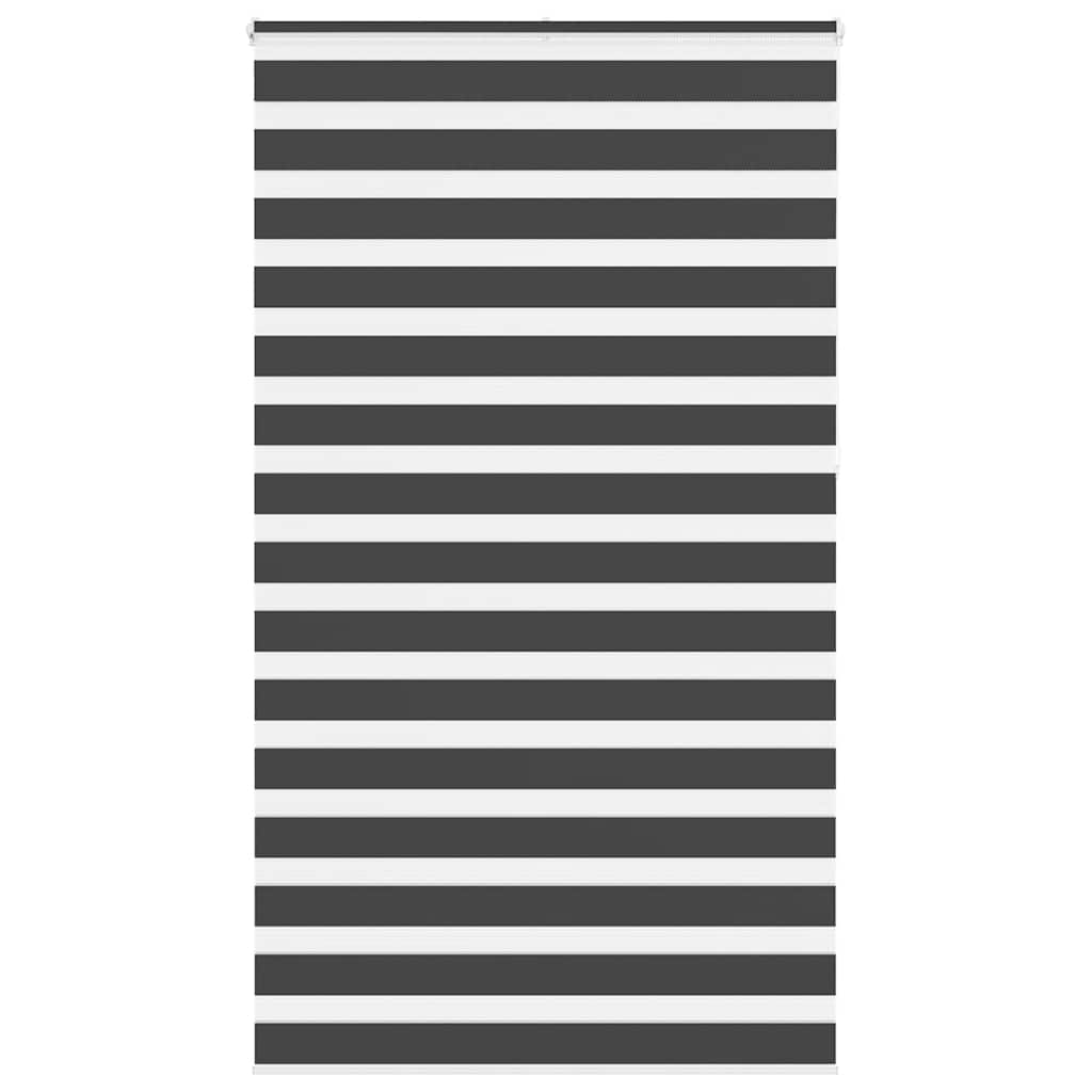 vidaXL Store zèbre noir 130x230 cm largeur du tissu 125,9 cm polyester