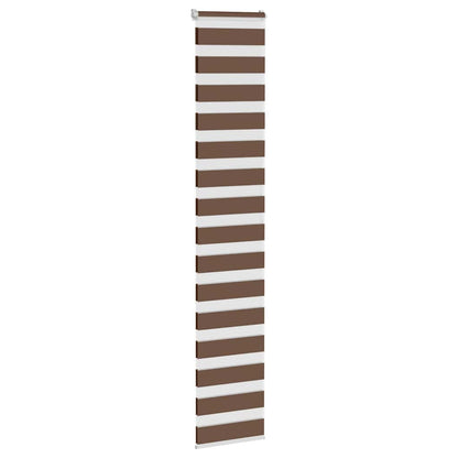 vidaXL Store zèbre marron 40x200 cm largeur du tissu 35,9 cm polyester