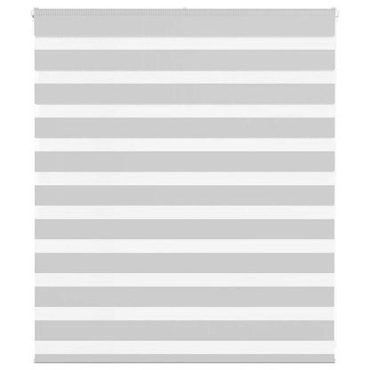 vidaXL Store zèbre gris clair largeur du tissu 120,9 cm polyester