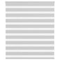 vidaXL Store zèbre gris clair largeur du tissu 120,9 cm polyester