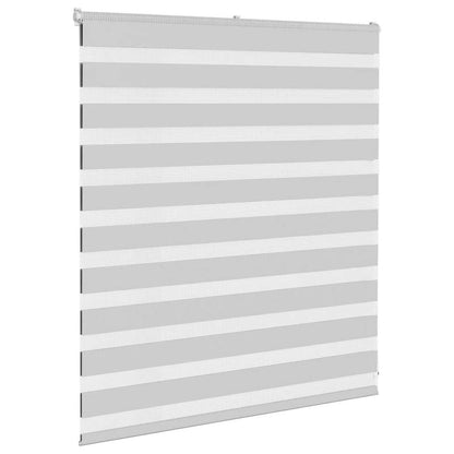 vidaXL Store zèbre gris clair largeur du tissu 120,9 cm polyester