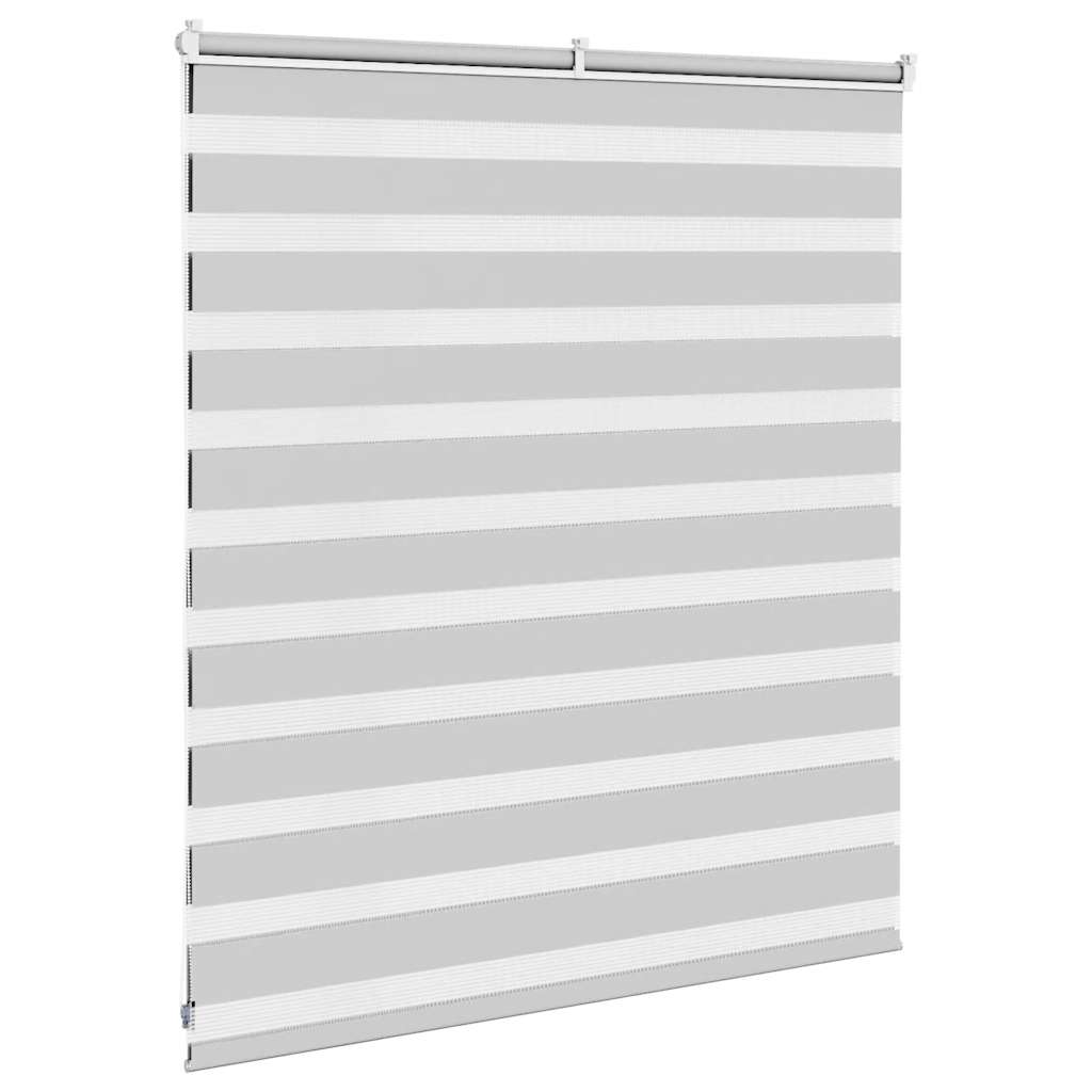 vidaXL Store zèbre gris clair largeur du tissu 125,9 cm polyester