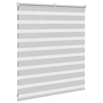 vidaXL Store zèbre gris clair largeur du tissu 125,9 cm polyester