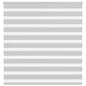 vidaXL Store zèbre gris clair largeur du tissu 135,9 cm polyester