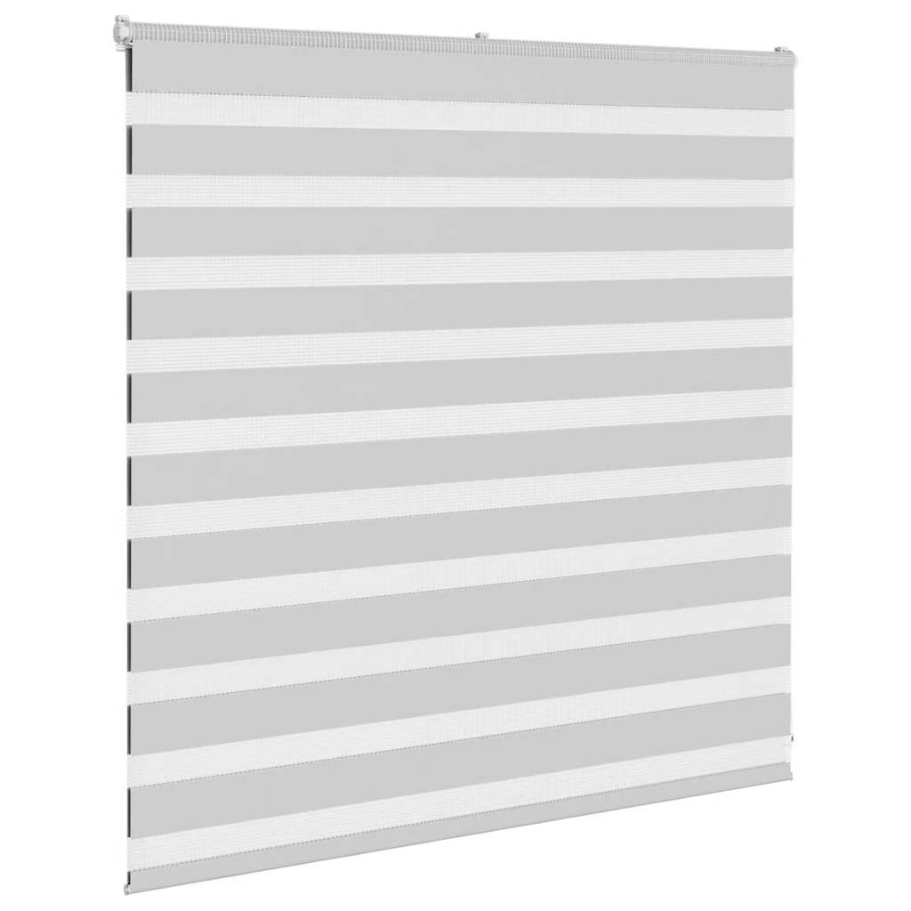 vidaXL Store zèbre gris clair largeur du tissu 135,9 cm polyester