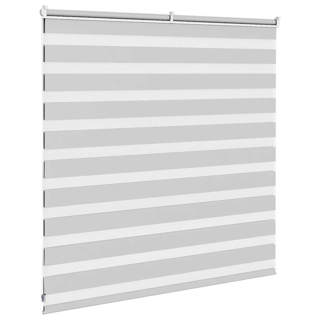 vidaXL Store zèbre gris clair largeur du tissu 135,9 cm polyester