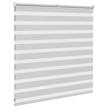 vidaXL Store zèbre gris clair largeur du tissu 135,9 cm polyester