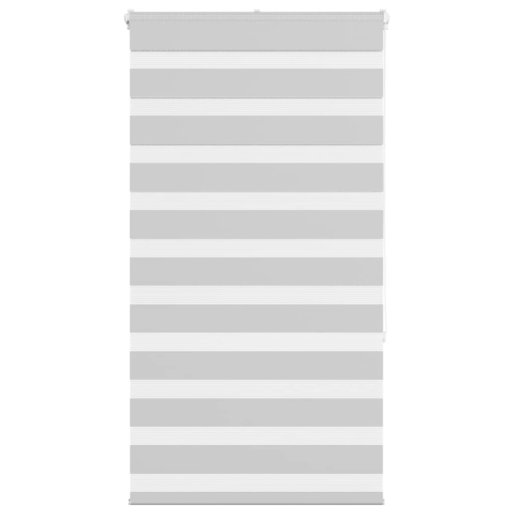 vidaXL Store zèbre gris clair largeur du tissu 50,9 cm polyester