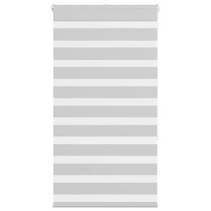 vidaXL Store zèbre gris clair largeur du tissu 50,9 cm polyester