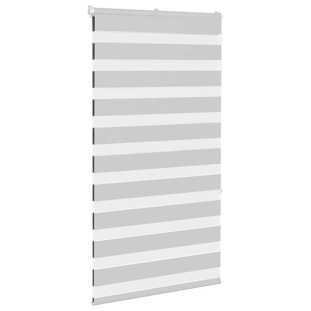 vidaXL Store zèbre gris clair largeur du tissu 50,9 cm polyester