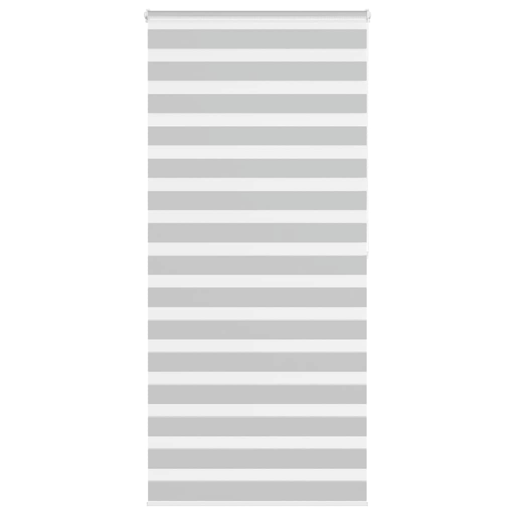 vidaXL Store zèbre gris clair largeur du tissu 105,9 cm polyester