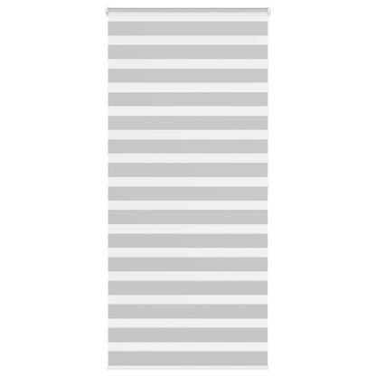 vidaXL Store zèbre gris clair largeur du tissu 105,9 cm polyester