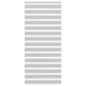 vidaXL Store zèbre gris clair largeur du tissu 105,9 cm polyester