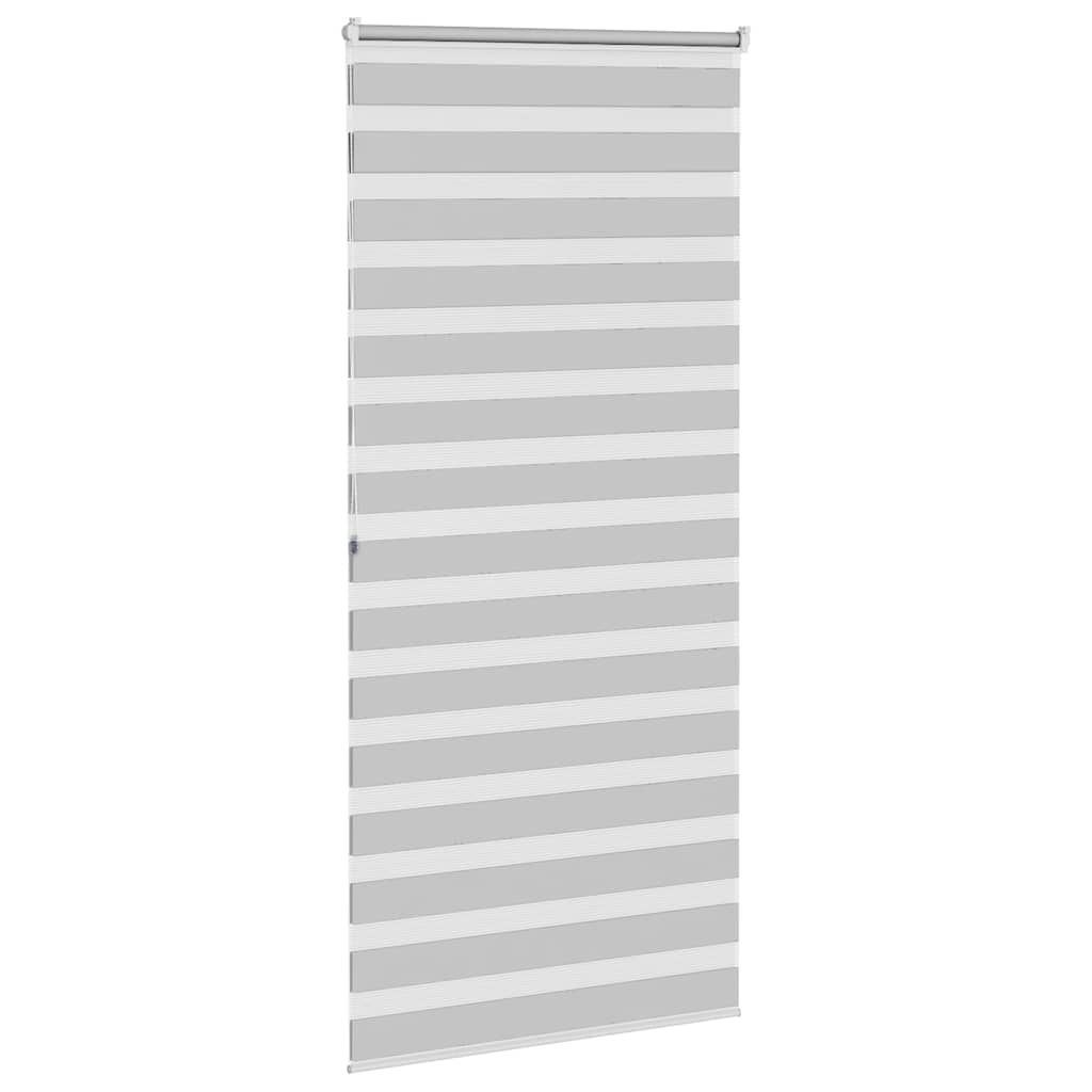 vidaXL Store zèbre gris clair largeur du tissu 105,9 cm polyester