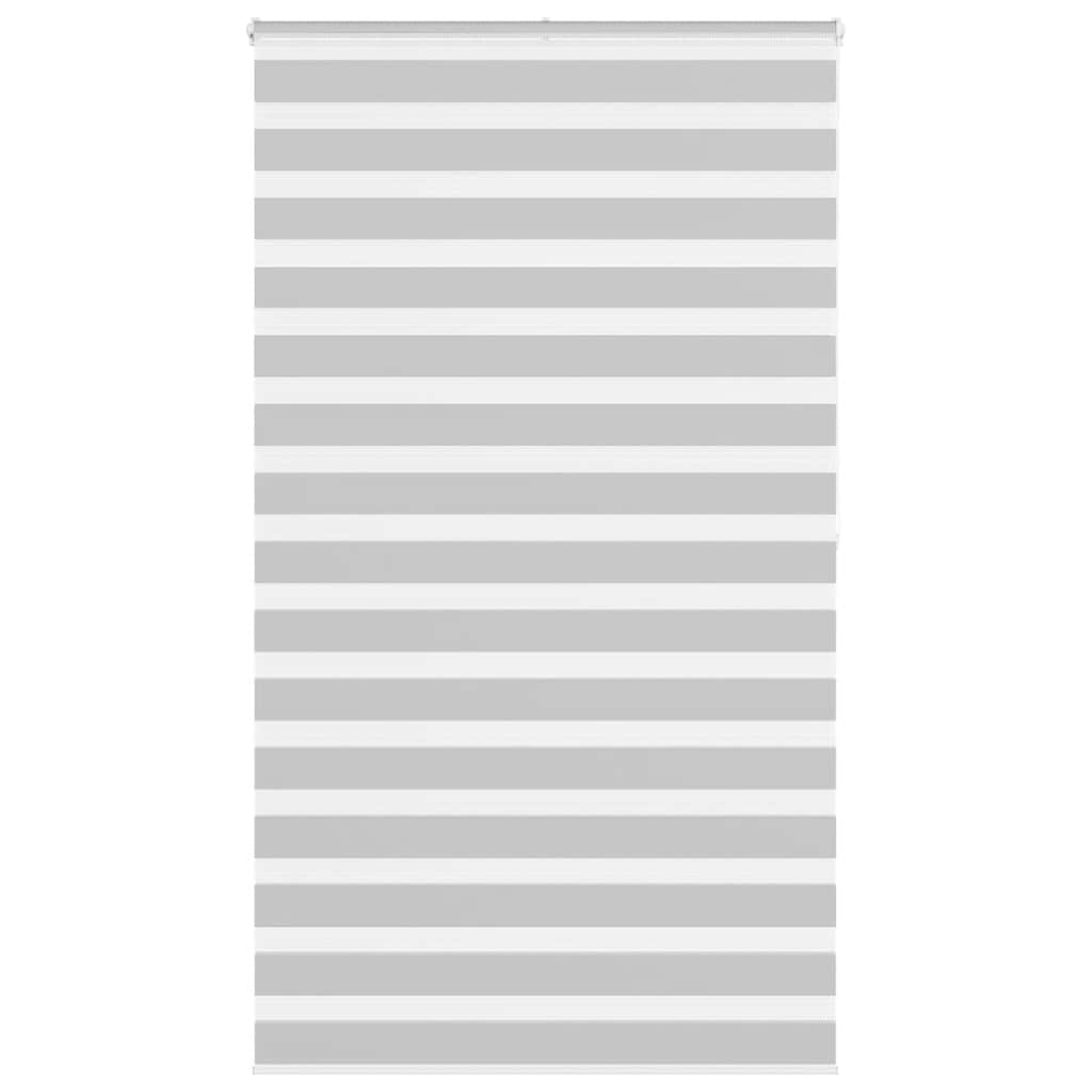 vidaXL Store zèbre gris clair largeur du tissu 125,9 cm polyester