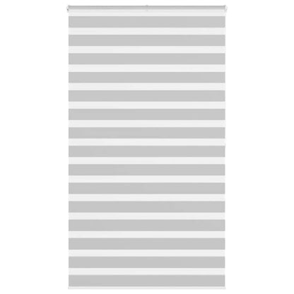 vidaXL Store zèbre gris clair largeur du tissu 125,9 cm polyester