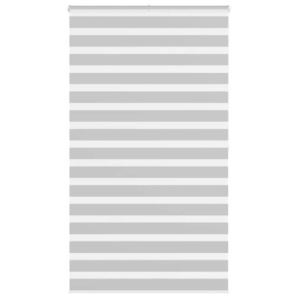 vidaXL Store zèbre gris clair largeur du tissu 130,9 cm polyester