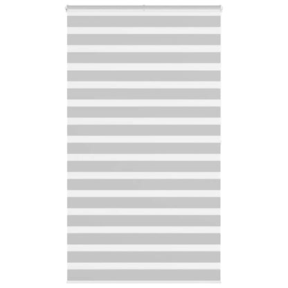 vidaXL Store zèbre gris clair largeur du tissu 130,9 cm polyester