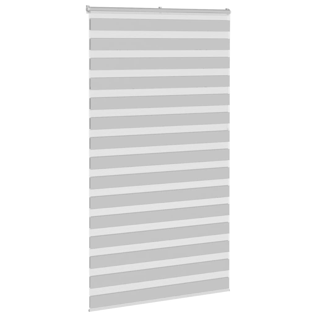 vidaXL Store zèbre gris clair largeur du tissu 130,9 cm polyester