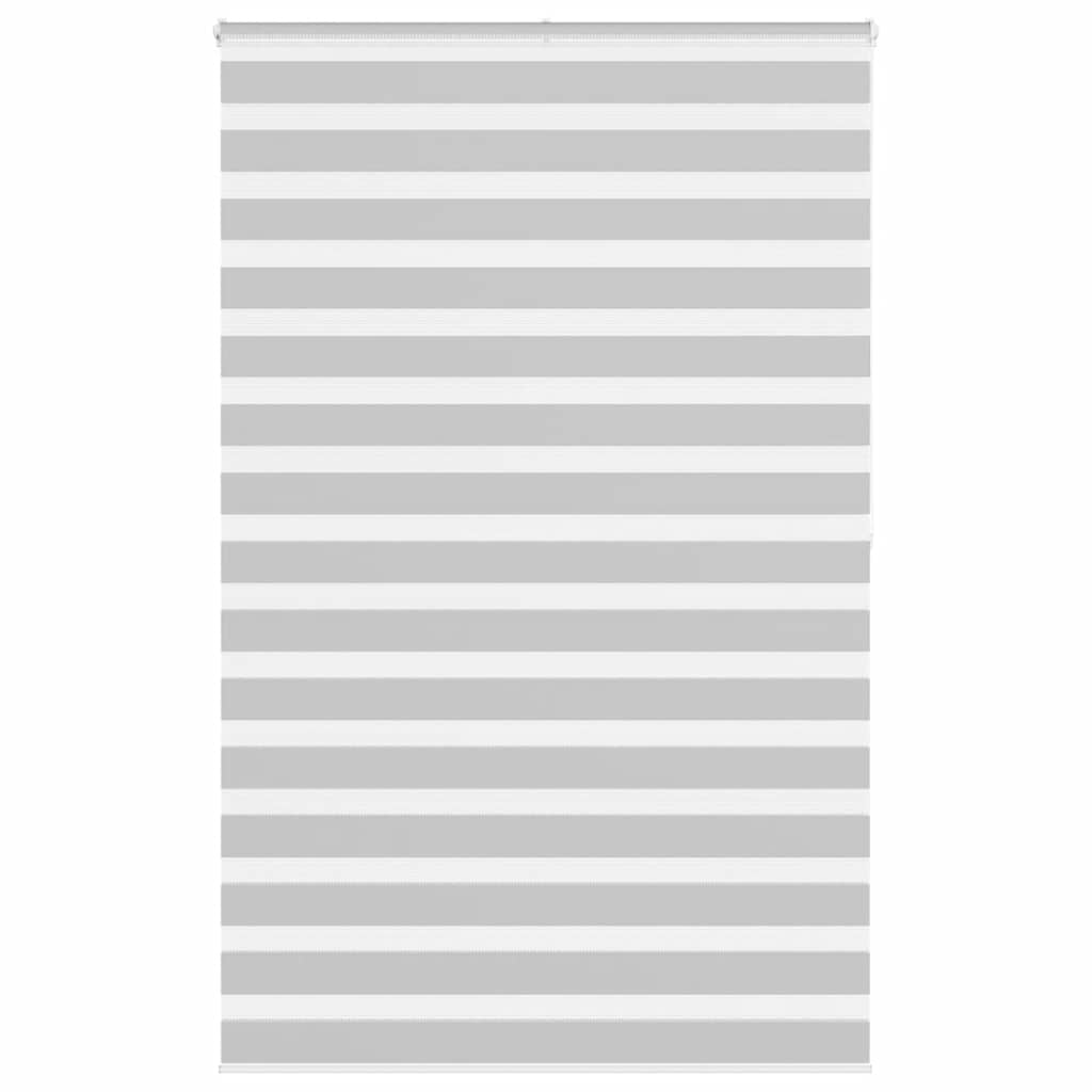 vidaXL Store zèbre gris clair largeur du tissu 135,9 cm polyester