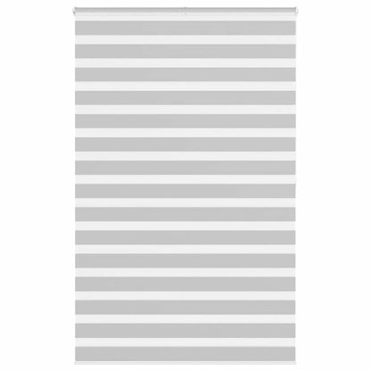 vidaXL Store zèbre gris clair largeur du tissu 135,9 cm polyester