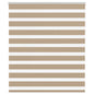 vidaXL Store zèbre marron sable largeur du tissu 115,9 cm polyester
