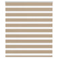 vidaXL Store zèbre marron sable largeur du tissu 120,9 cm polyester
