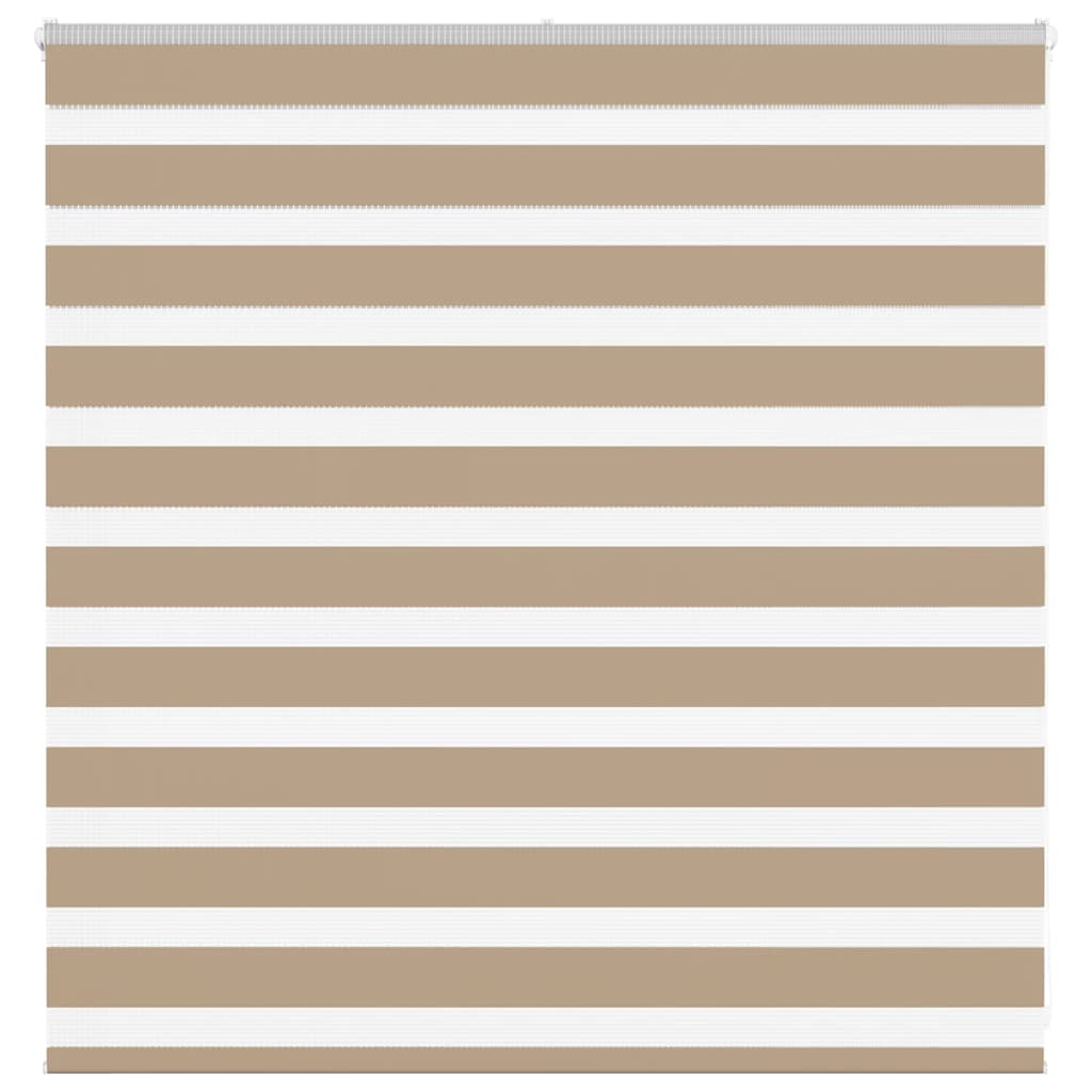 vidaXL Store zèbre marron sable largeur du tissu 140,9 cm polyester