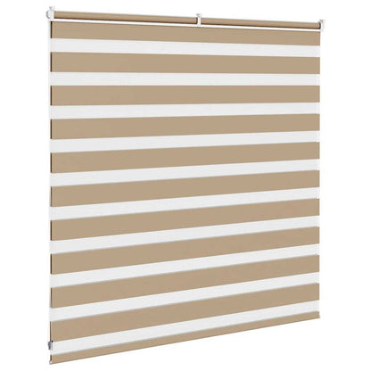 vidaXL Store zèbre marron sable largeur du tissu 140,9 cm polyester