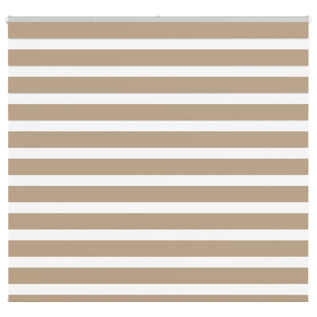 vidaXL Store zèbre marron sable largeur du tissu 160,9 cm polyester