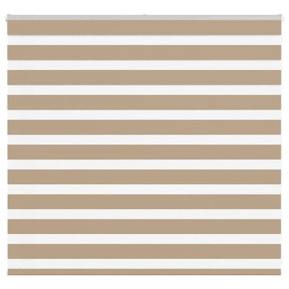 vidaXL Store zèbre marron sable largeur du tissu 160,9 cm polyester