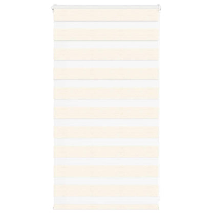 vidaXL Store zèbre beige marbré largeur du tissu 75,9 cm polyester