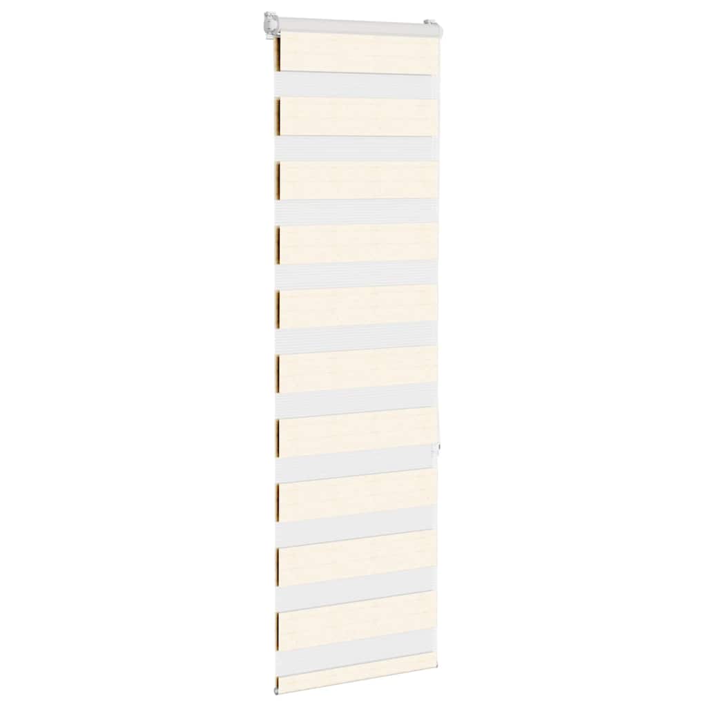 vidaXL Store zèbre beige marbré largeur du tissu 45,9 cm polyester