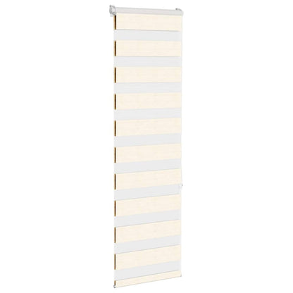 vidaXL Store zèbre beige marbré largeur du tissu 45,9 cm polyester