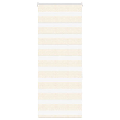 vidaXL Store zèbre beige marbré largeur du tissu 55,9 cm polyester