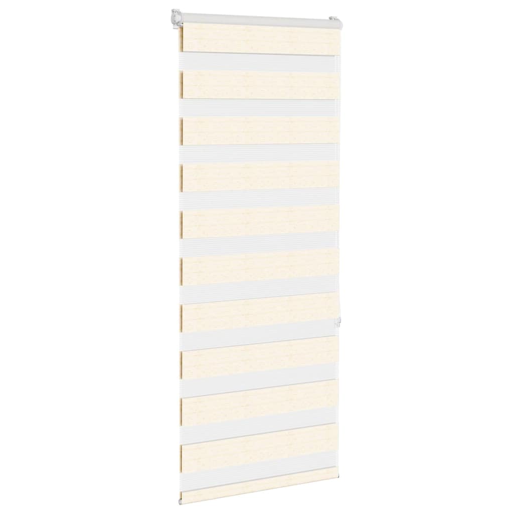 vidaXL Store zèbre beige marbré largeur du tissu 55,9 cm polyester