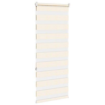 vidaXL Store zèbre beige marbré largeur du tissu 55,9 cm polyester