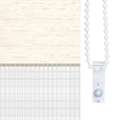 vidaXL Store zèbre beige marbré largeur du tissu 55,9 cm polyester