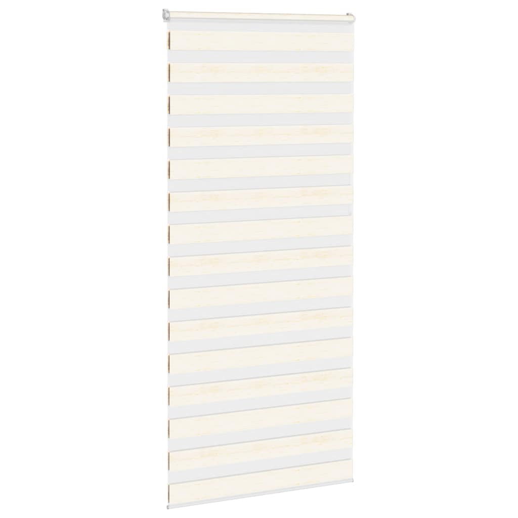 vidaXL Store zèbre beige marbré largeur du tissu 100,9 cm polyester