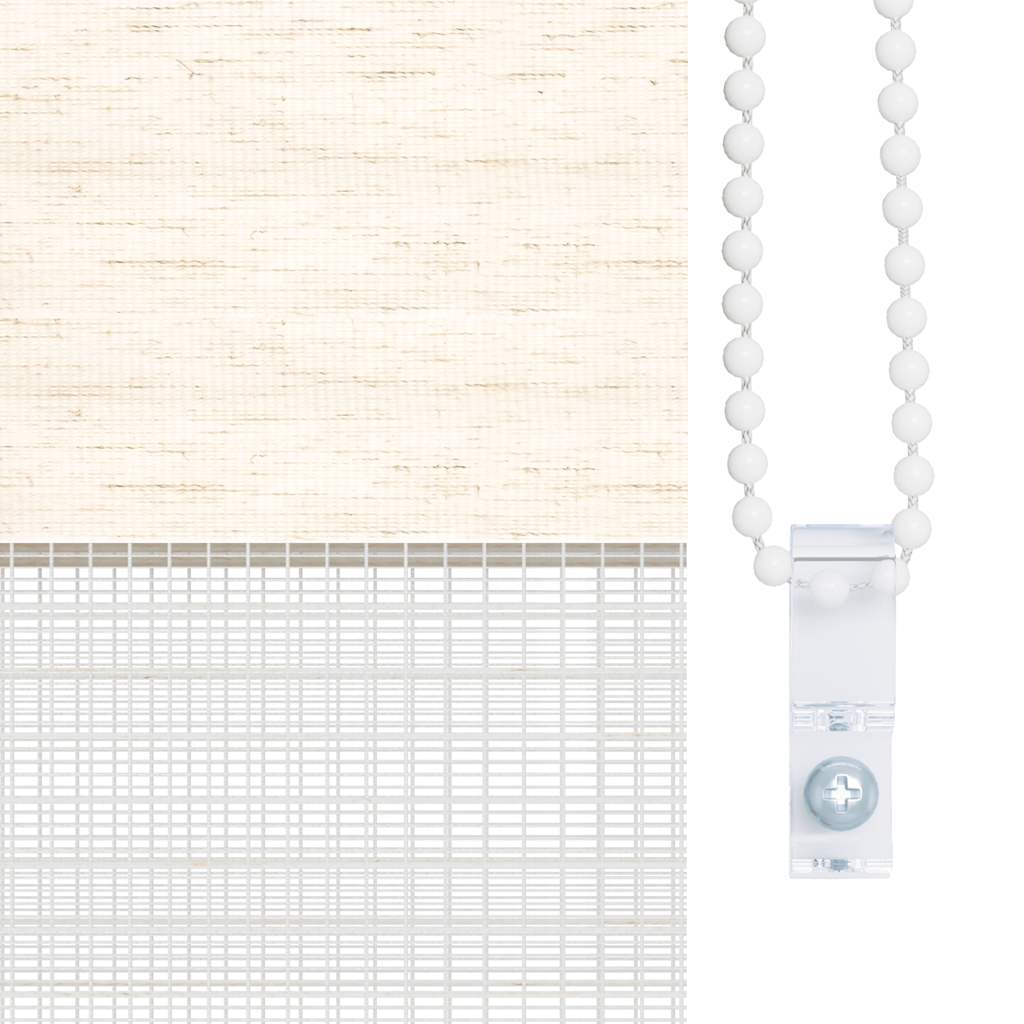vidaXL Store zèbre beige marbré largeur du tissu 35,9 cm polyester