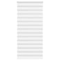 vidaXL Store zèbre blanc 95x200 cm largeur du tissu 90,9 cm polyester
