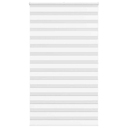 vidaXL Store zèbre blanc 135x200 cm largeur du tissu 130,9cm polyester