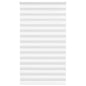 vidaXL Store zèbre blanc 135x200 cm largeur du tissu 130,9cm polyester