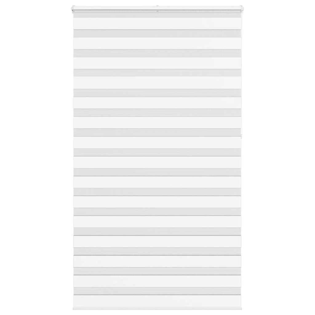 vidaXL Store zèbre blanc 130x230 cm largeur du tissu 125,9cm polyester