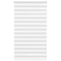 vidaXL Store zèbre blanc 130x230 cm largeur du tissu 125,9cm polyester